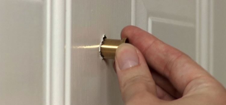 peephole door repair in Paradise